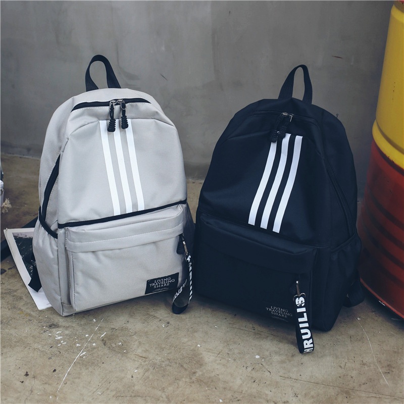 Wholesale Children Fashion Simple Girls Boys Color Matching Canvas Backpack School Bag – Backpack and School Backpack Bag price