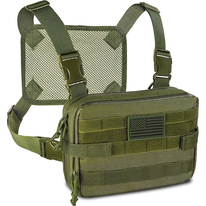 Factory Tactical Style Camo Chest Bag Multi Functional Storage Fantasy Bag – Storage Backpack and Chest Bag price