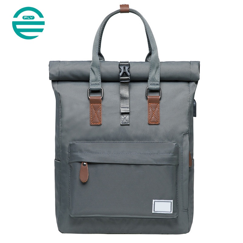 Fuliya Leisure Mens School Handbag Logo Custom Waterproof Office Man Student Laptop Bag Backpack – Backpack and School Backpack price