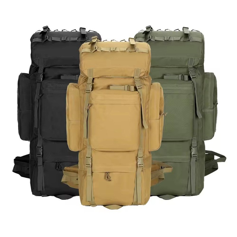 Heavy-Duty 65L Tactical Backpack – 600d Polyester Water-Resistant Camping/Hiking Pack – Outdoor Training Backpack and Tactical Backpack price