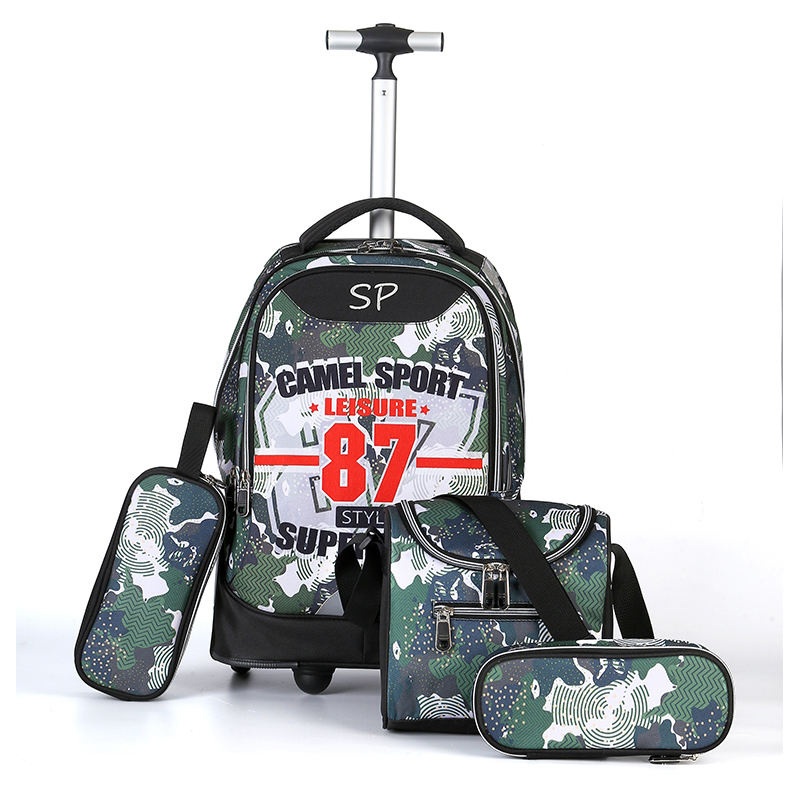 Multi-Use School Bags Wheeled Trolley Backpack with 2 Wheels Kids Trolley Bag – School Bag and Backpack price