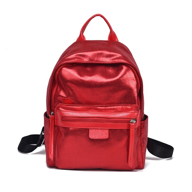Promotional Fashion Leather Backpack Soft PU School Backpack Casual Women Backpack Bags – Backpack Bag and Ladies Backpacks price