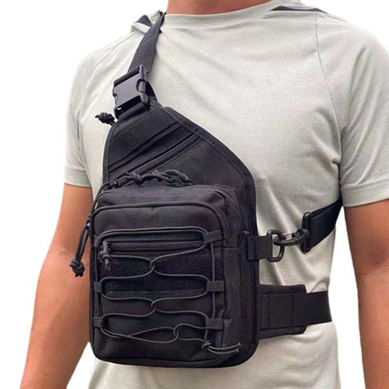 Small Chest Cycling Bag Single Shoulder Bag Outdoor Tactical Small Chest Bag – Tactical Backpack and Waterproof Bag price