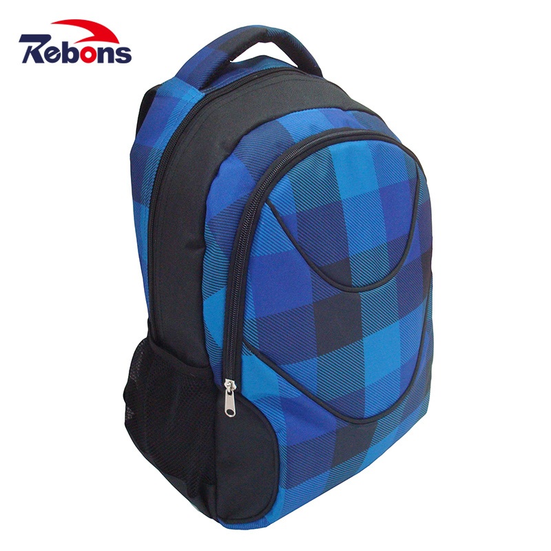 Stylish Plaid Twill Polyester Backpack for Travel Enthusiasts – Traveling Backpack and Cationic Polyester Backpack price