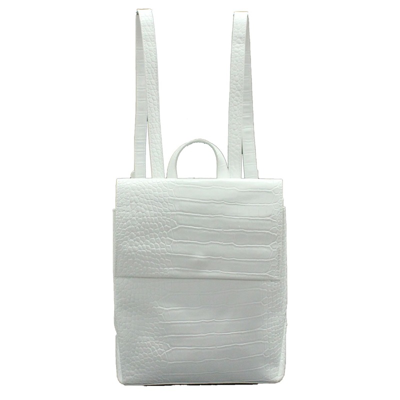 Women Handbag Designer Crocodile PU Leather Bag Ladies Shopper Backpack – Backpack and Tote Bag price