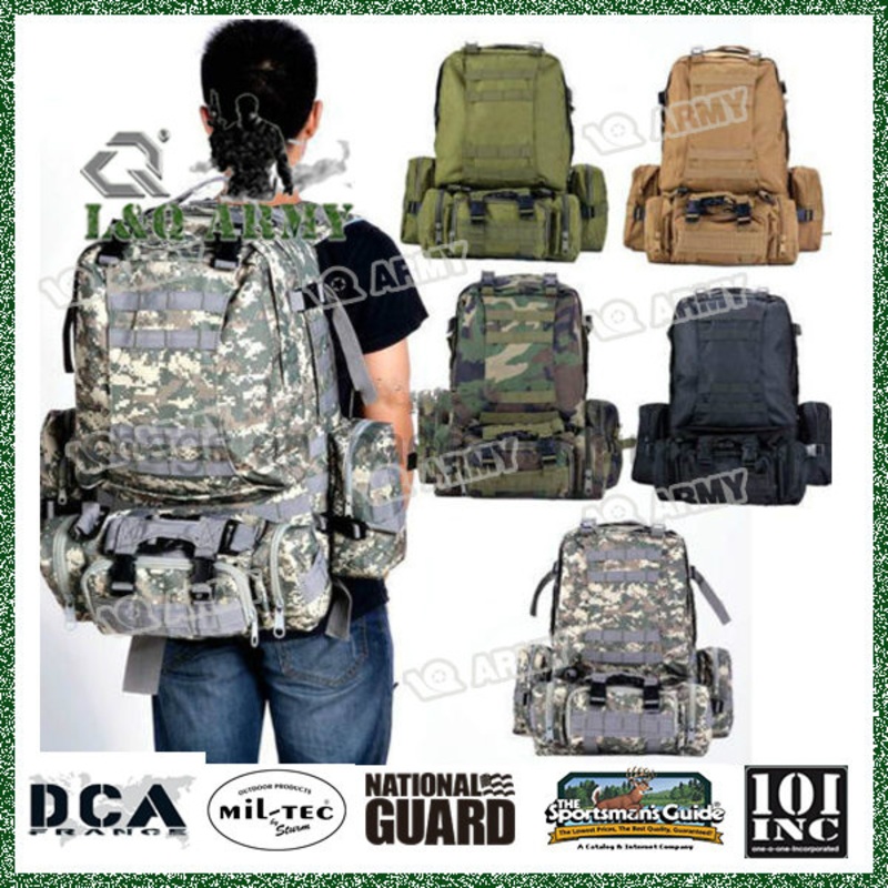55L Molle Outdoor Tactical Bag Camping Hiking Trekking Backpack – Hiking Bag and Outdoor Bag price