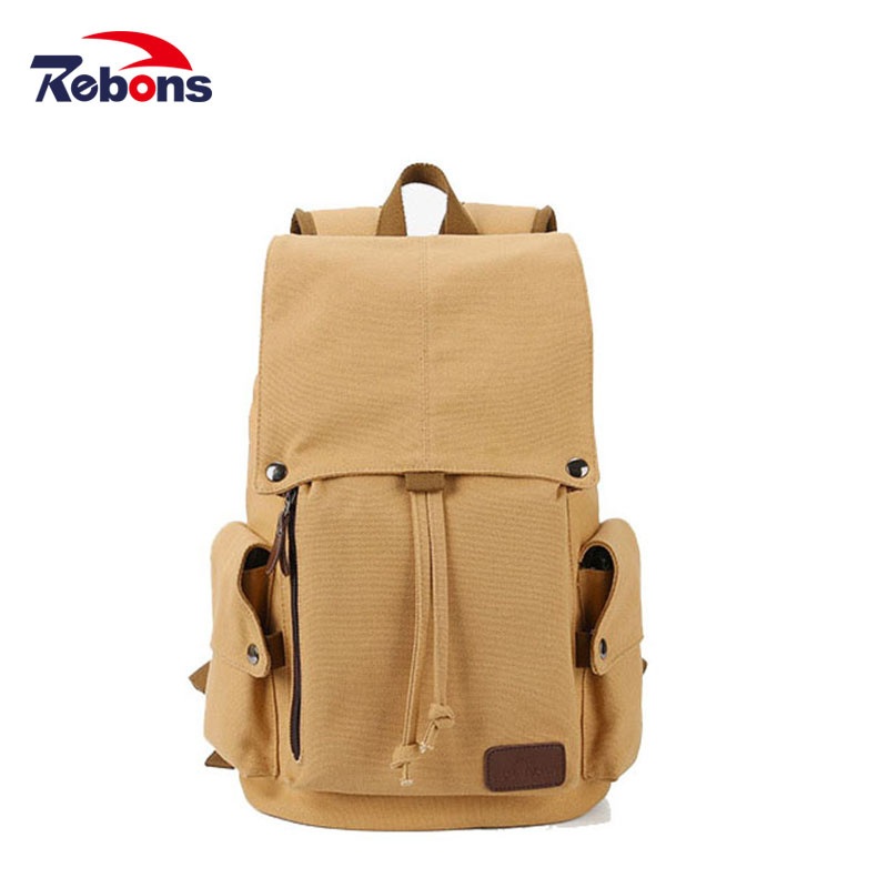 Canvas Backpack for Men & Women Vintage Rucksack Backpack High Capacity Bookbag for School – Canvas Backpacks and Cotton Backpack price