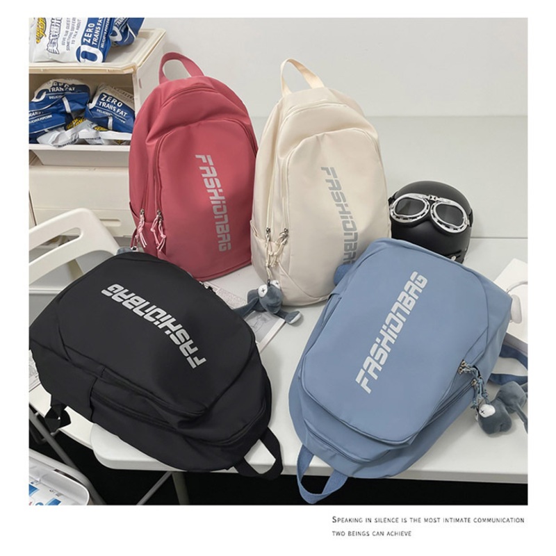 College Student School Bag Large Capacity Leisure Backpack Travel Nylon Storage Bag – Nylon Backpack and Backpack price