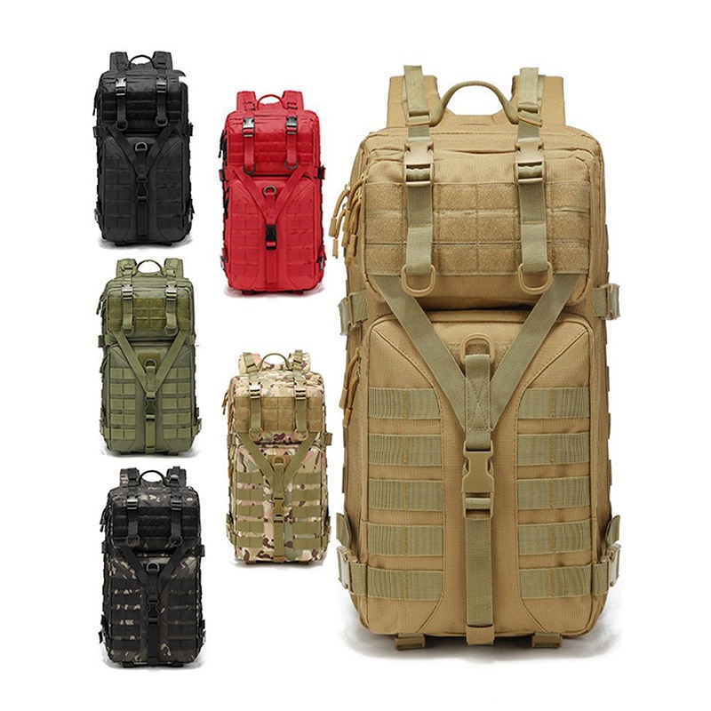 Durable 45L Camouflage Backpack for All-Weather Outdoor Activities – All-Weather Backpack and Tactical Camouflage Backpack price