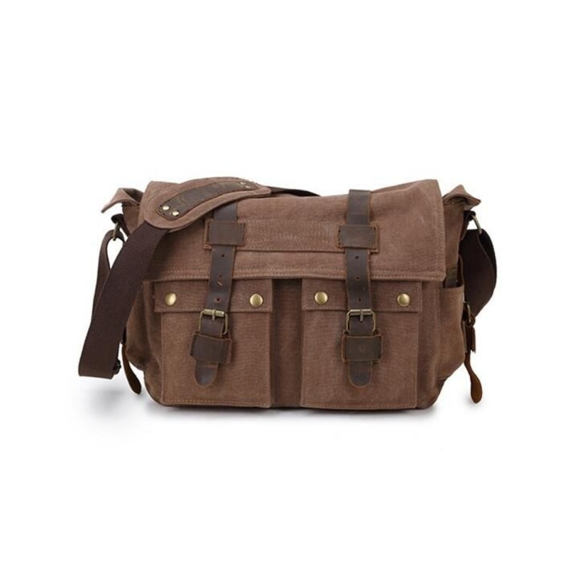 Hot Sale Canvas Mens Messenger Bag Sh-16051005 – Messengers Bags and Shoulder Bags price