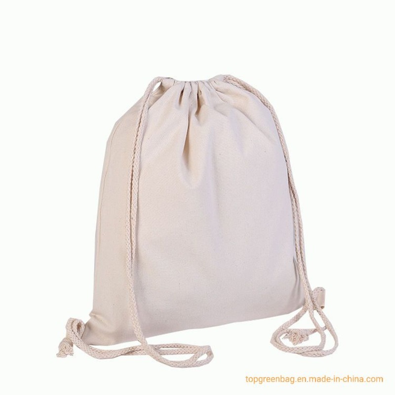 Lightweight for Sports Travel Drawstring Dust Backpack Cotton Canvas Drawstring Bag String Backpack with Logo – Cotton Drawstring Backpack Bag and Cotton Canvas Drawstring Bag price