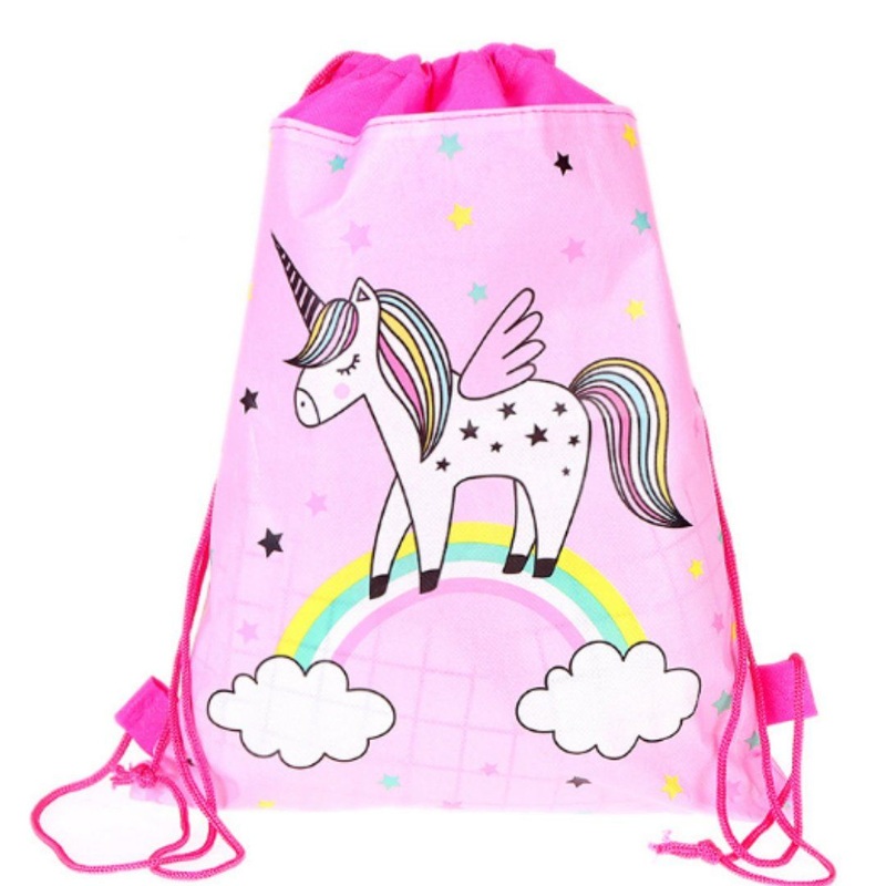 New Fashion Unicorn Mini Non-Woven Bundle Pocket Draw Rope Bundle Pocket – Basketball Bag and Outdoor Exercise Backpack price