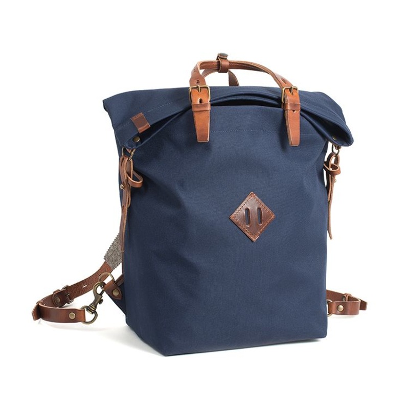 Premium Navy Blue Leather Rucksack Backpack for Men – Premium Rucksack and Navy Blue Rucksack price