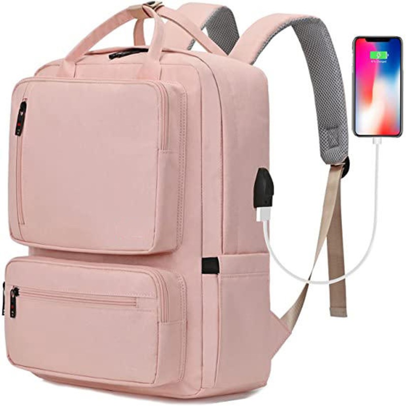 Wholesale Durable Travel Work School College Bookbags Anti Theft Rucksack USB Laptop Students Backpack Men Women – School Backpack and Laptop Backpack price