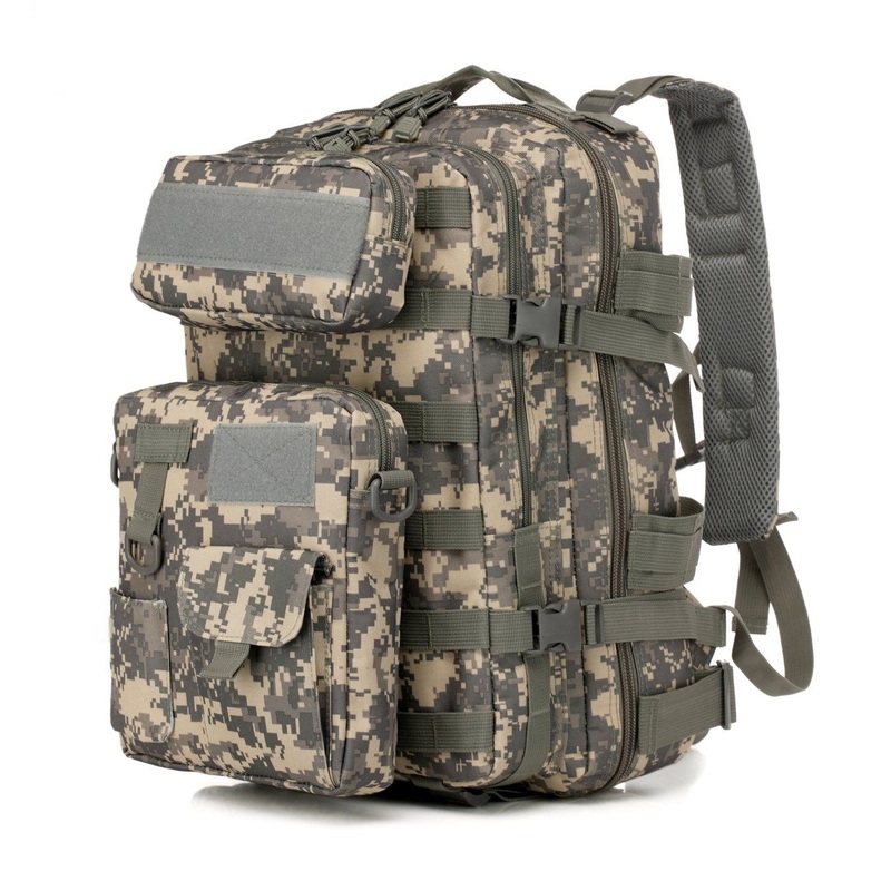 5-Colors Outdoor Sports Camo Hunting Bag Combat Backpack – Combat Backpack and Camo Bag price