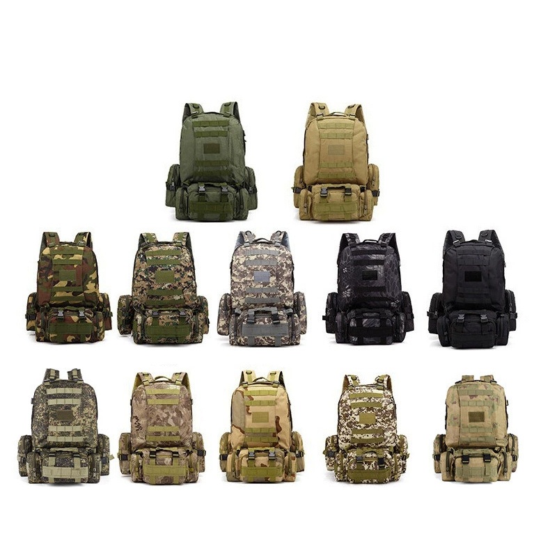 50 Liters Backpack Large Tactical Outdoor Trekking Rucksacks Tactical Training Bags – Tactical Bag and Camping Travel Bag price