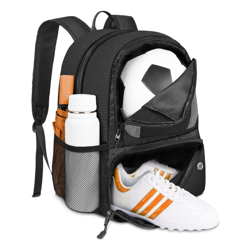 Custom Football Backpack Schoolbag with Football and Shoes Compartment Sports Training Bag – Basketball Backpack and Football Backpack price