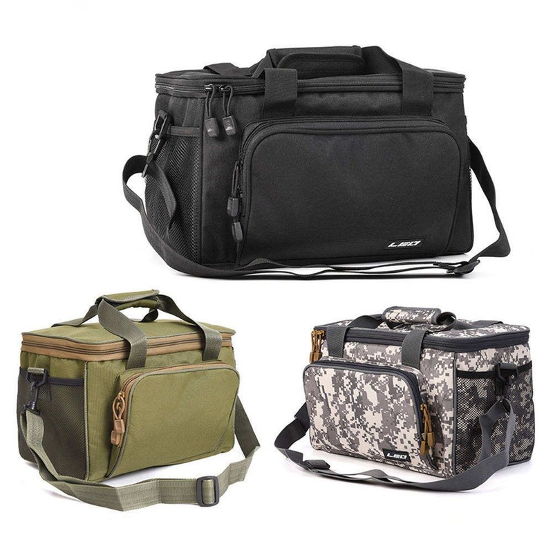 Large Capacity Fishing Bag Portable Multifunctional Tackle Multipurpose Outdoor Hiking Camping Bag – Tackle Bag and Fishing Bag price