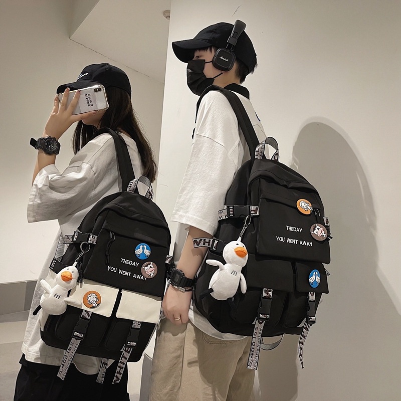 New Fashion Trend Outdoor Backpack Leisure Fashion Brand Student Backpack – Backpack and Backpack Bag price