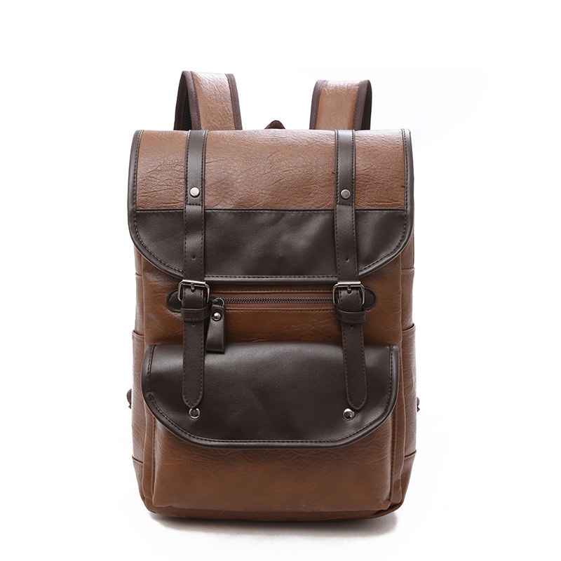 Wholesale New Fashion Sports Business Waterproof High Quality PU Leather Backpack for Men – Backpack Bag and Ladies Backpacks price