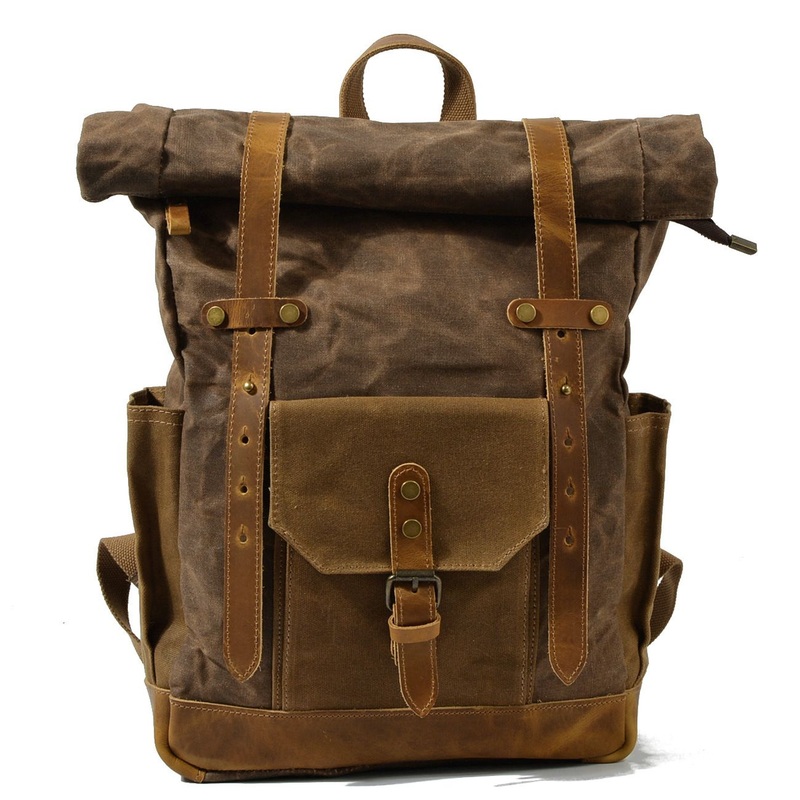 Canvas Fashionable Bag for School Student Laptop Hiking Travel Backpack (GB#20052) – Backpack and Backpack Bag price