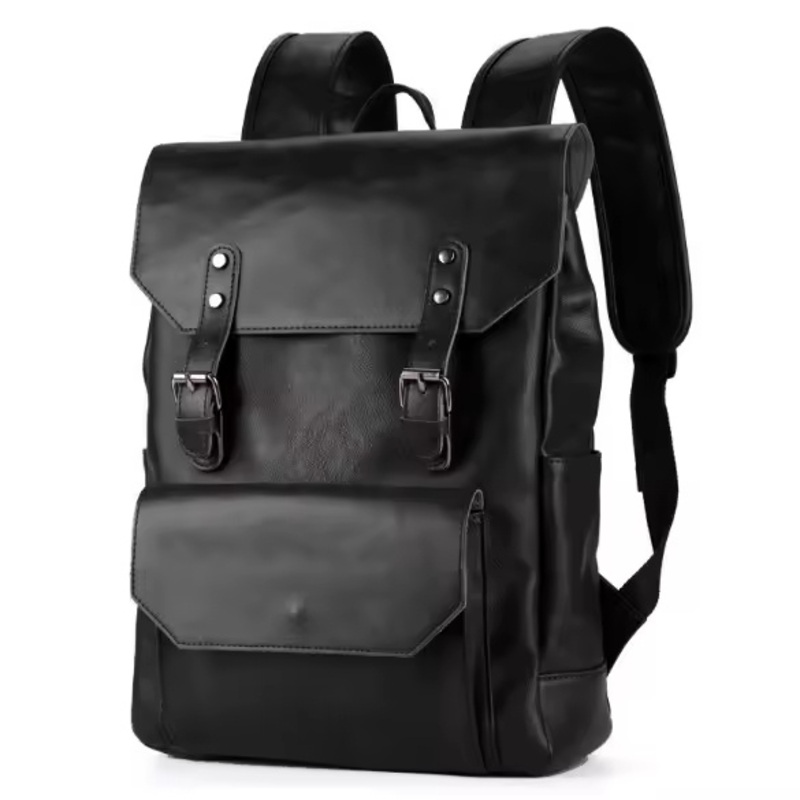 Custom Logo Waterproof Drawstring Design Leather Backpack for College Student Bag Women Mens Office Laptop Business – Travel Bag and Casual Computer Bag price