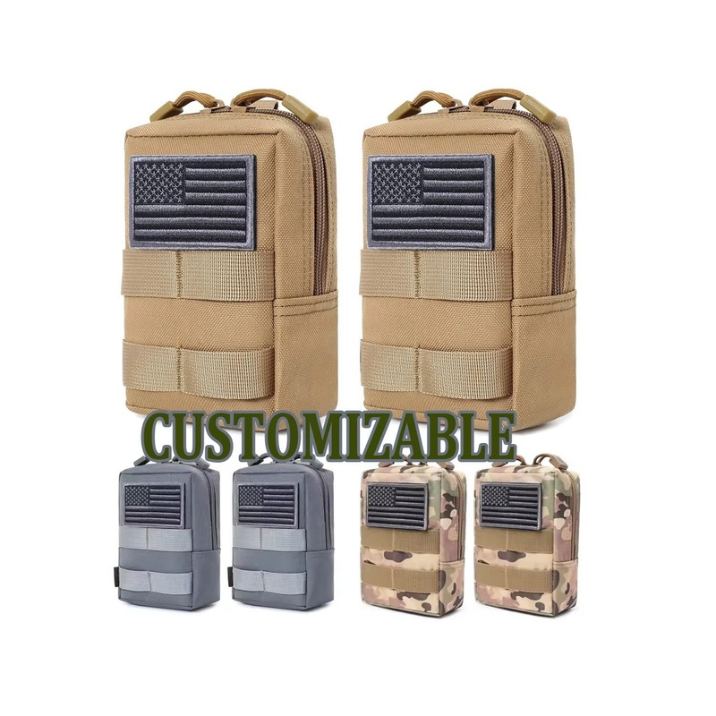 Molle Pouches Set 2 Tactical Pouch EDC Pouch for Tactical Backpack Storage Bag – EDC Pouch for Tactical Backpack and Tactical Storage Bag price