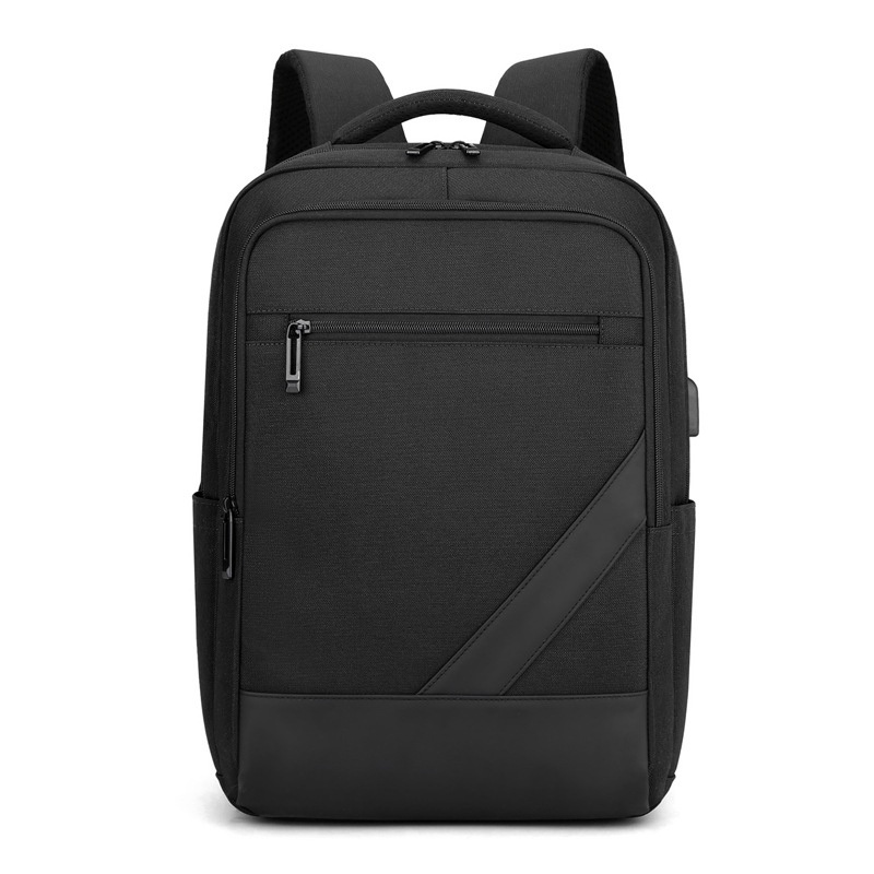 New Fashion Custom Logo Simple Business Backpacks with USB Charging – Computer Backpack and Travel Bag price