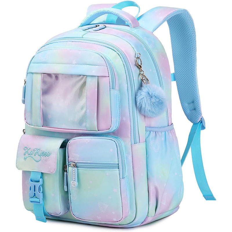Premium Kawaii Backpack for Girls  Middle & Elementary School, Cute Pattern, Ergonomic Shoulder Straps School Backpack Travel Backpack Kids Backpack – School Backpack and Travel Backpack price