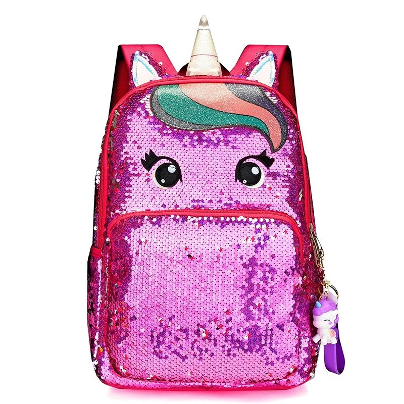 Sparkling Glitter Fashion Book Bag for School Flip Sequin Backpack for Girl – Glitter Backpack and Girl School Backpack price