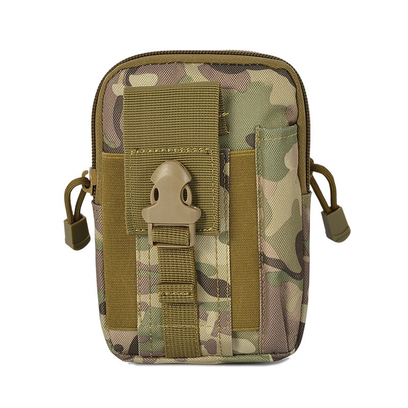 Waist Bag Running Tactics Outdoor Sports Phone Oxford Camo Mountaineering Cycling Waist Bag – Tactical Backpack and Waterproof Bag price