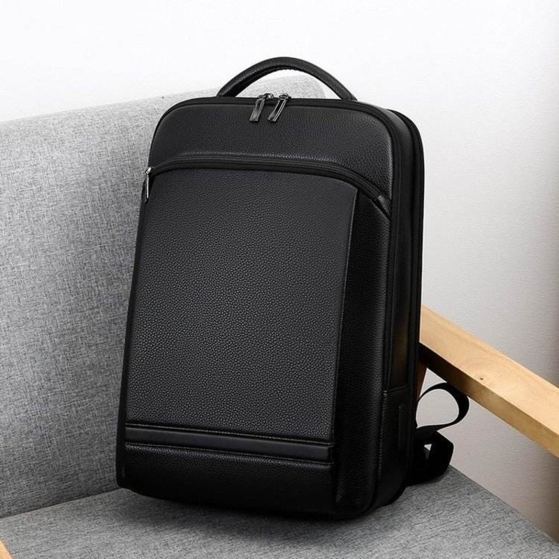 2024 New Waterproof High-Quality Polyester Travel Backpack USB Laptop Mens Backpack Cost-Effective laptop Bag School Bag – School Bag and Black Backpack School Bag price