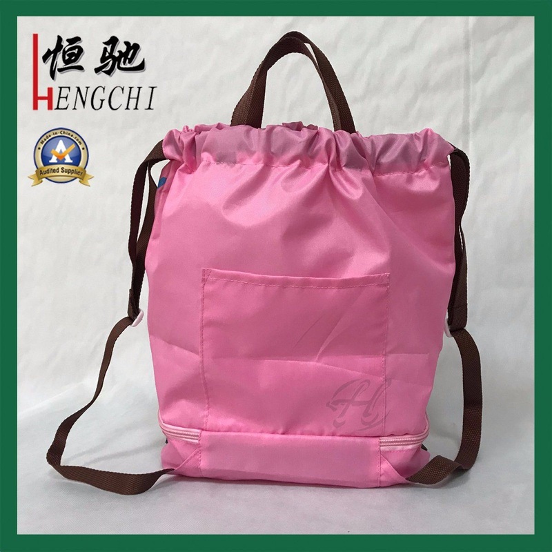 Advertising Promotional Polyester Sports Gym Drawstring Backpack Drawstring Bag – Polyester Backpack and Polyester Drawstring Bag price