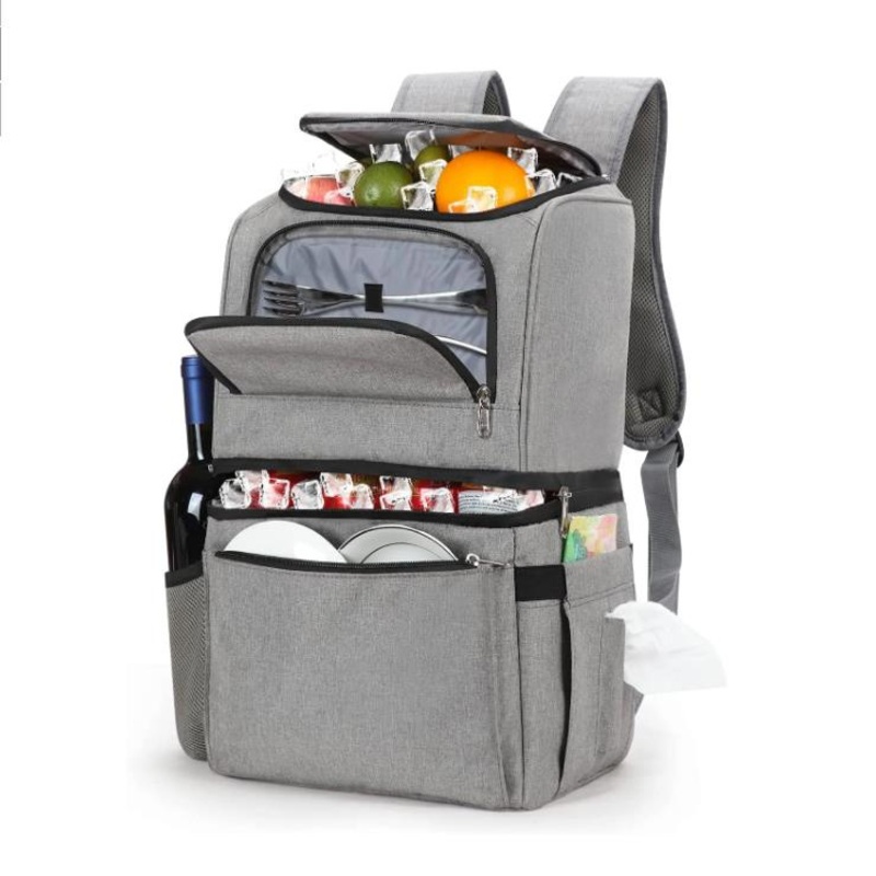 Large Capacity Cooler Backpack 28 Cans Leak Proof Soft Lunch Bag – Bag and Cooler Bag price
