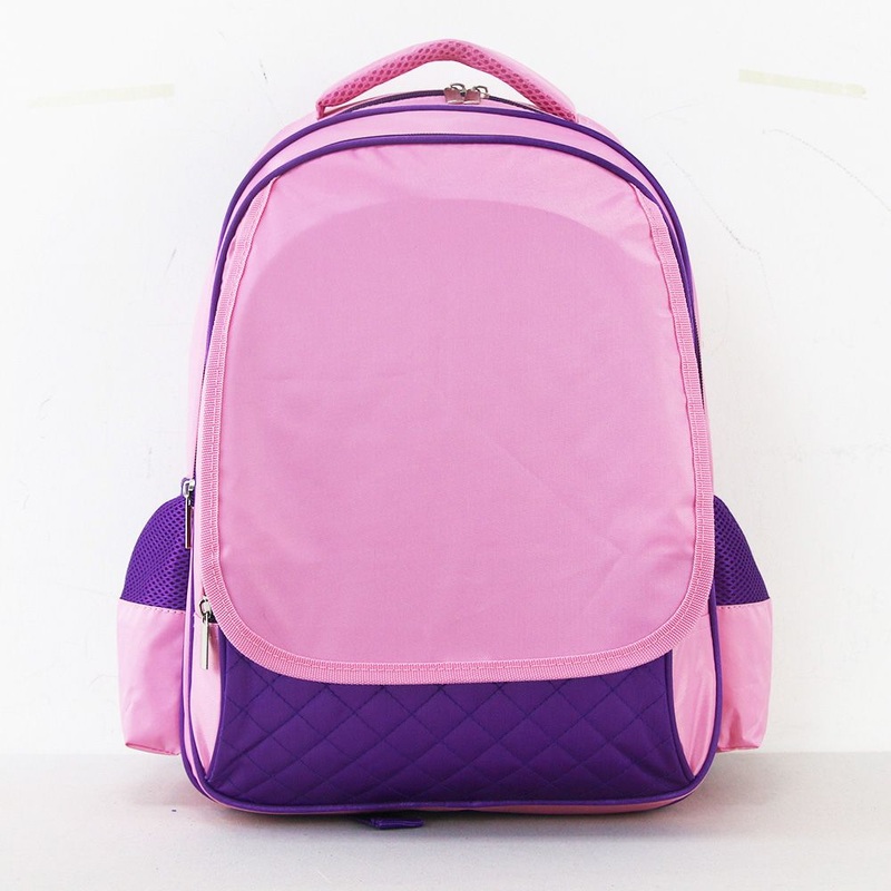 Wholesale New Arrival Big Capacity Pink Polyester Girls School Bag – School Bag and Polyester School Bag price