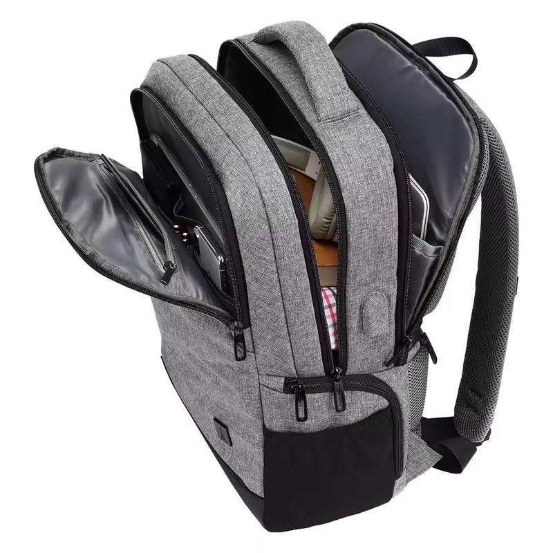 2025 Factory Custom Laptop Backpack School Bag Pack Travel Casual Sport Laptop Backpack with USB – Laptop Bag and Custom Student Bag price