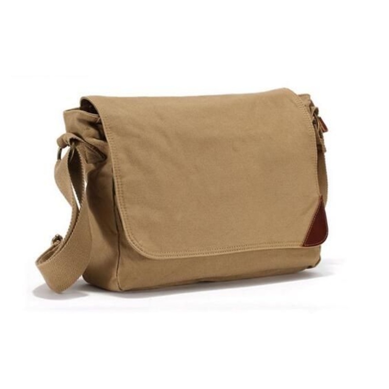Classic Washed Cotton Canvas Messenger Shoulder Bag Sh-16050302 – Messenger Bags and Large Bags price