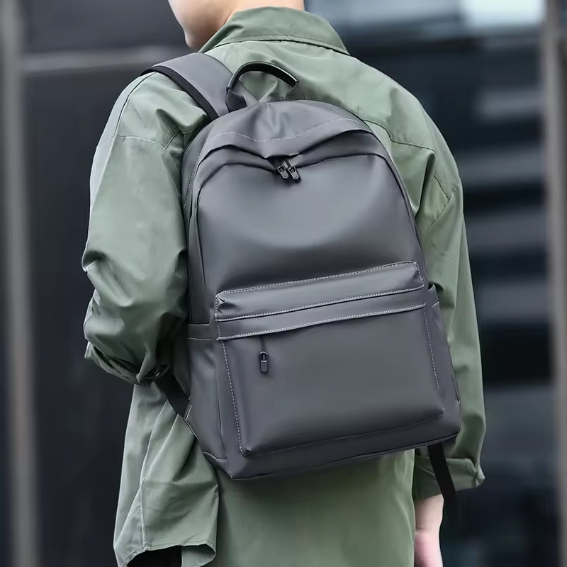 Custom Logo Waterproof PU Leather Laptop Bag Travel Casual Sports Students School Backpacks for Men and Women – Travel Bag and Casual Computer Bag price