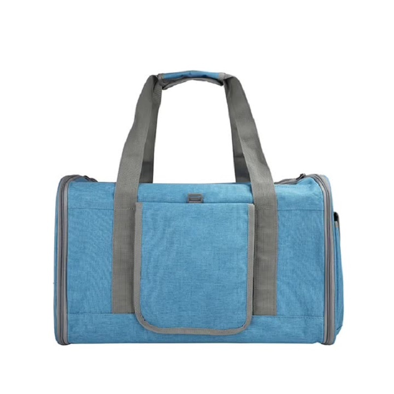 Hot Sale Foldable Mesh Pet Case Breathable Large Capacity Outside Travelling Hiking Camping Pet Carrier Bag with Roller Shutters – Large Capacity Bag and Foldable Pet Carrier Bag price