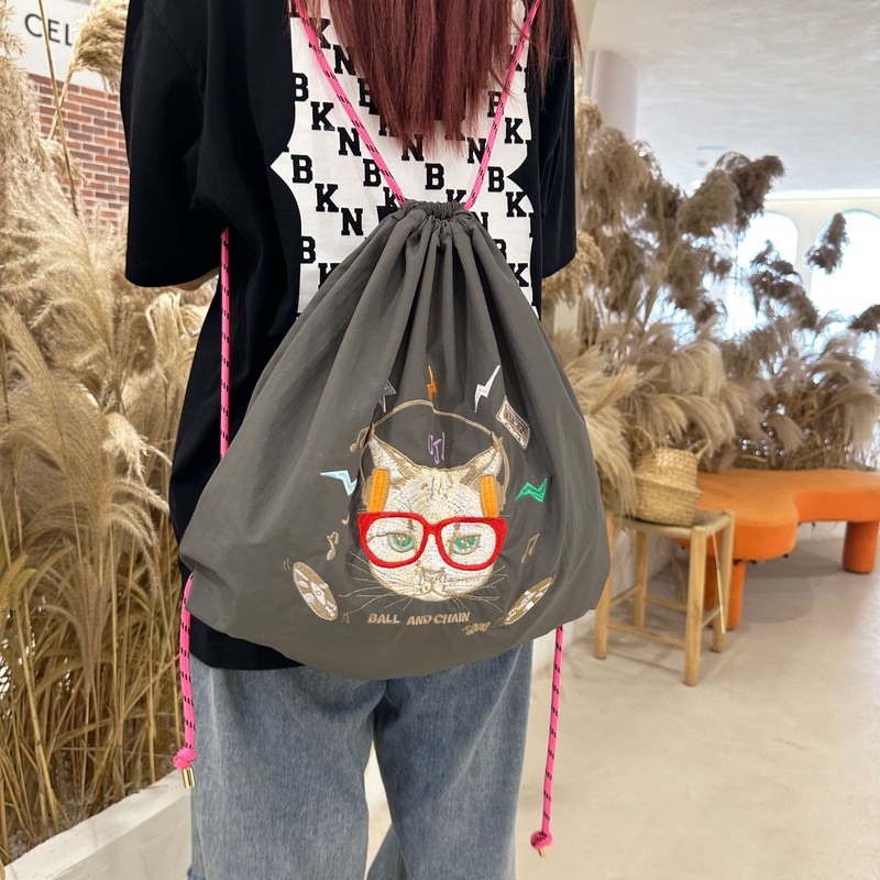 Japanese Trendy Cute Eco-Conscious Embroidered Bag Travel Backpack Fashion Bag for Young Women – Travel Backpack and Bag Backpack price