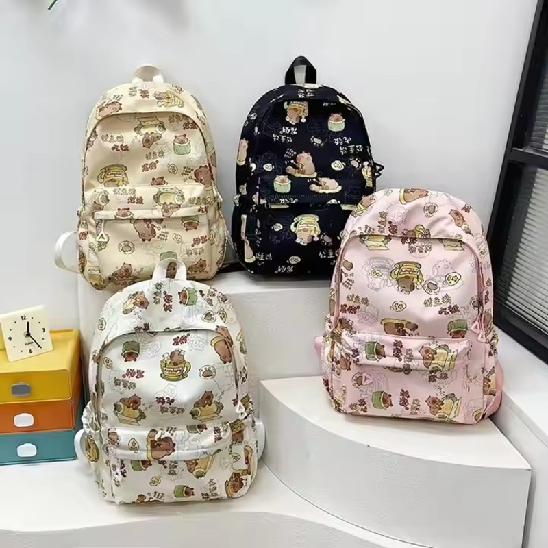New Cute Dolphin Funny Large Capacity Cartoon Student Notebook Portable Travel Bag – School Backpack and Cartoon Backpack price