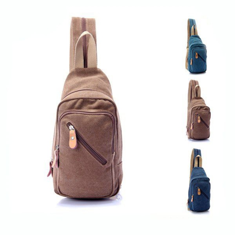 Promotional Sling Vintage Canvas Wholesale Backpack Sh-15113056 – Blank Backpack and New Backpack price