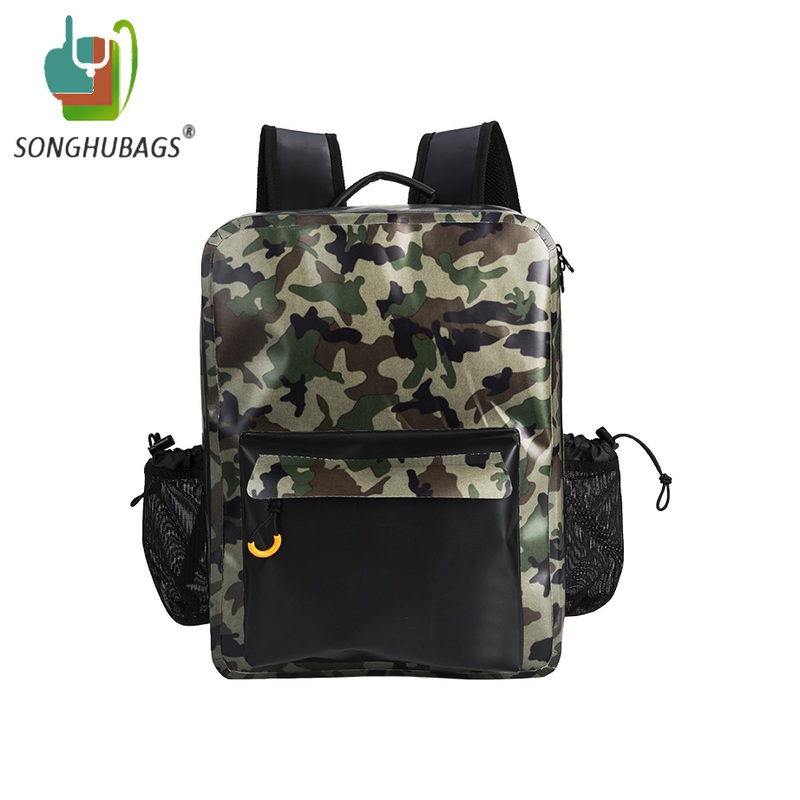 Unisex New Fashion Custom Style PVC Tarpaulin Sports Outdoor Hiking Beach Hunting Gym School Waterproof Dry Shoulder Backpack Bag – Waterproof Bag and Bag price