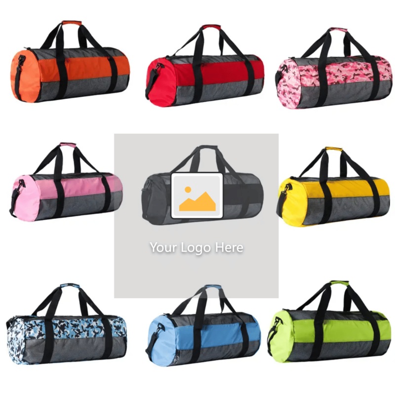 Xianghui Fashionable Custom Style Durable Lightweight Multipurpose Travel Football Bag – Mesh Travel Sports Bag and Lightweight Mesh Breathable Sport Bag price