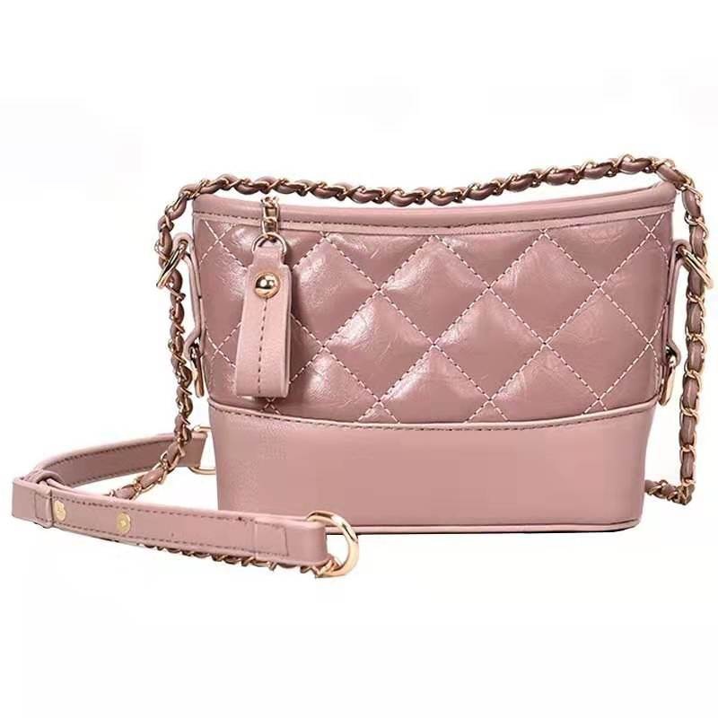 Chinese 14 Years Haoen Leather Factory Chain Prism Shoulder Bag Embroidery Single Satchel Crossbody Single Shoulder Totebag – Lady Handbag and Hand Bag price