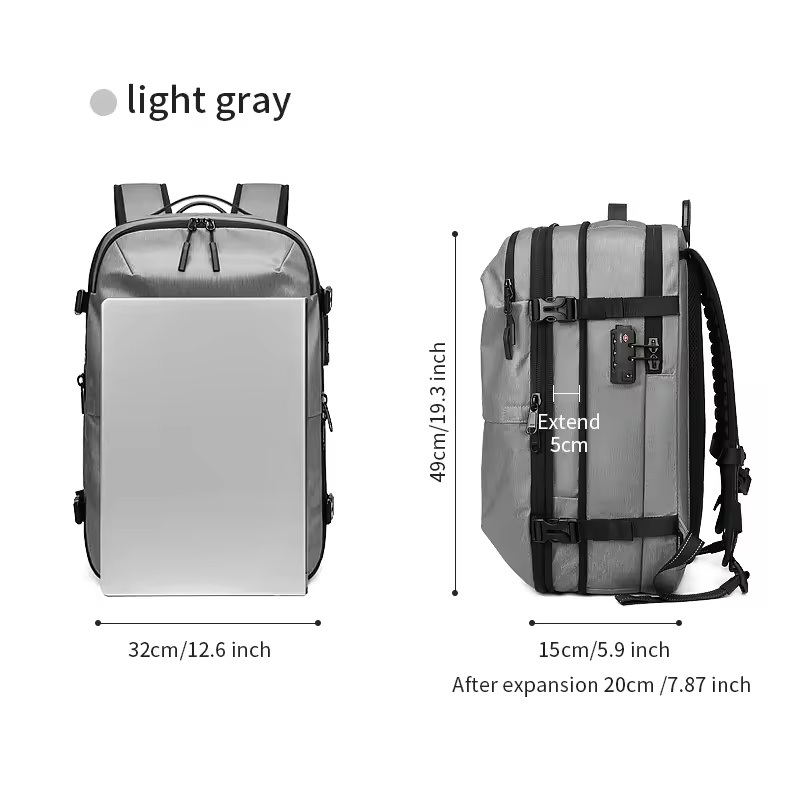 Compression Laptop Backpack Vacuum Travel Storage Bag with Hand Scale for Suitcase – Laptop Bag and Custom Student Bag price
