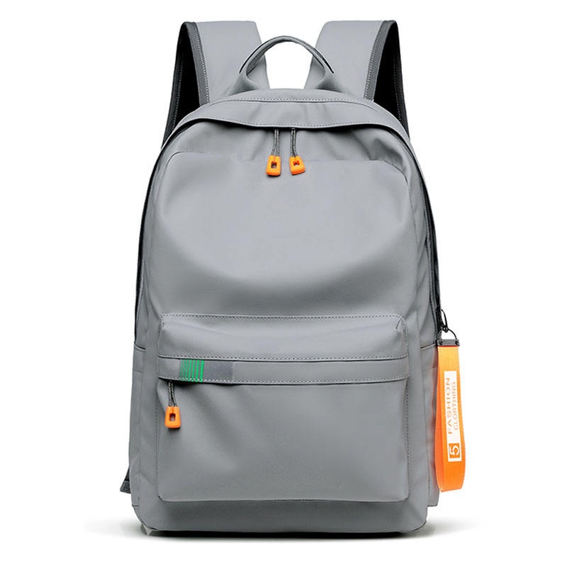 Customized Lightweight Student Backpack Simple Fashionable Casual College Middle School Style Zipper Polyester Bag – Travel Backpack and School Bag price