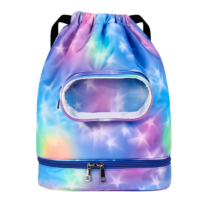 Factory Custom Wholesale Water-Resistatnt Gift Sport Gym Bag Drawstring Bag – Drawstring Bag and Gym Bag price