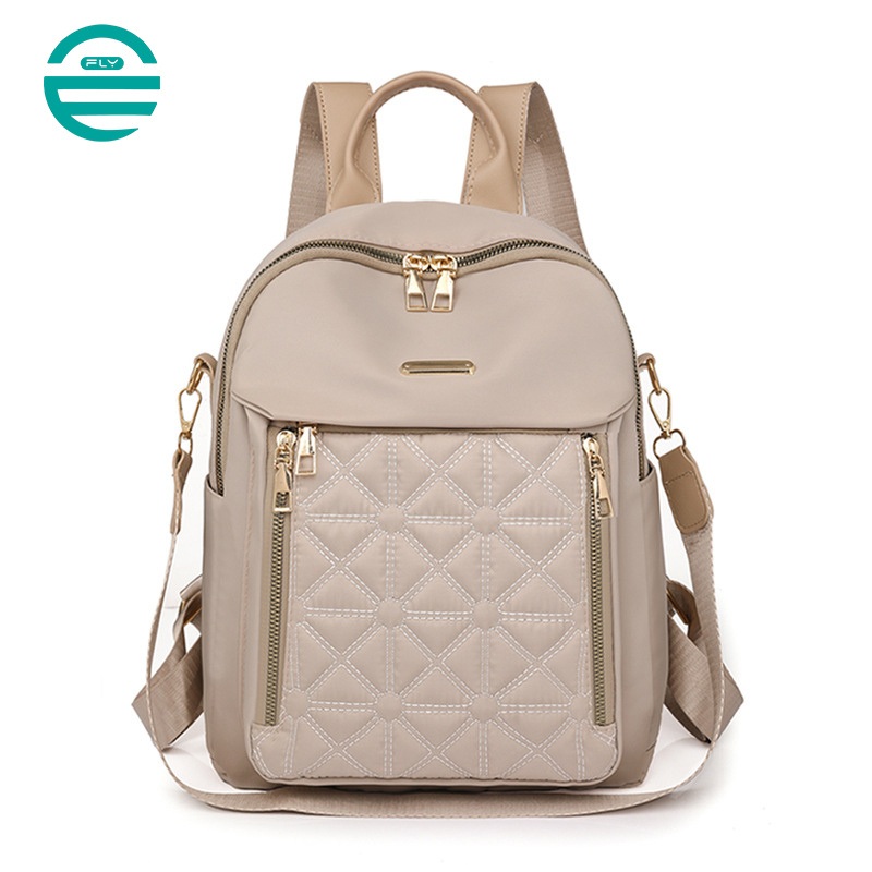 Fuliya Factory Custom Luxury Causal Backpack Oxford Waterproof Large Capacity Short Outdoor Travel Backpack for Women – Womens Backpack and Women Backpack price