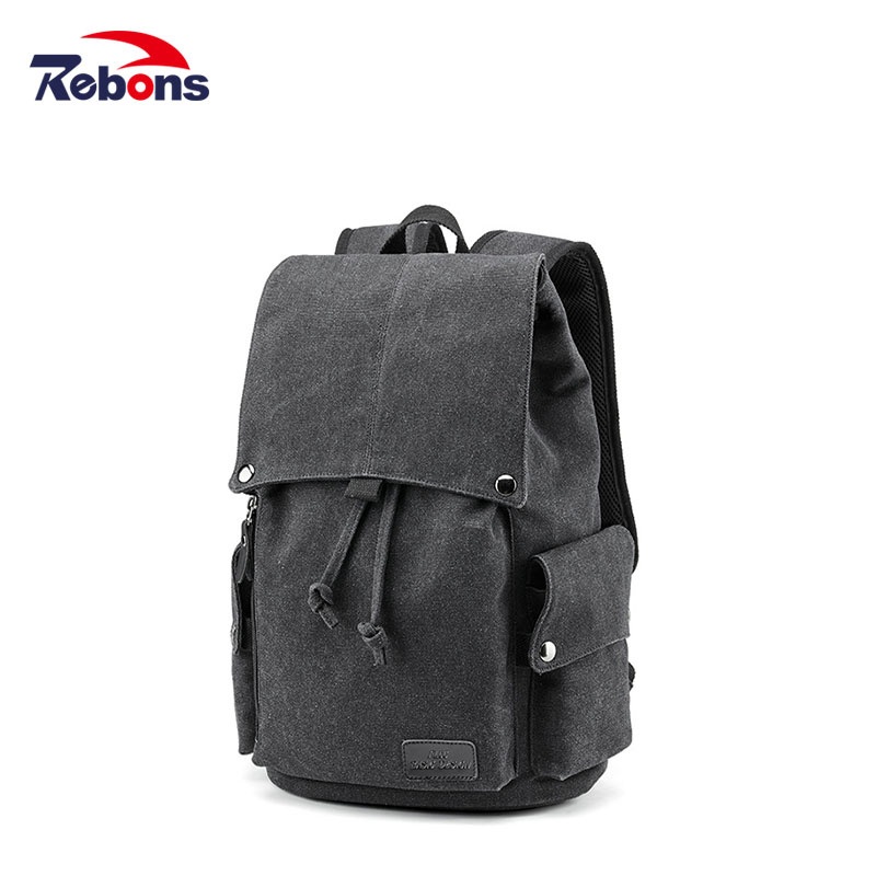 Large Vintage Canvas Leather Backpack Hiking Daypacks Computers Laptop Backpacks Unisex Casual Anti-Theft Rucksack Bookbag – Canvas Backpacks and Cotton Backpack price